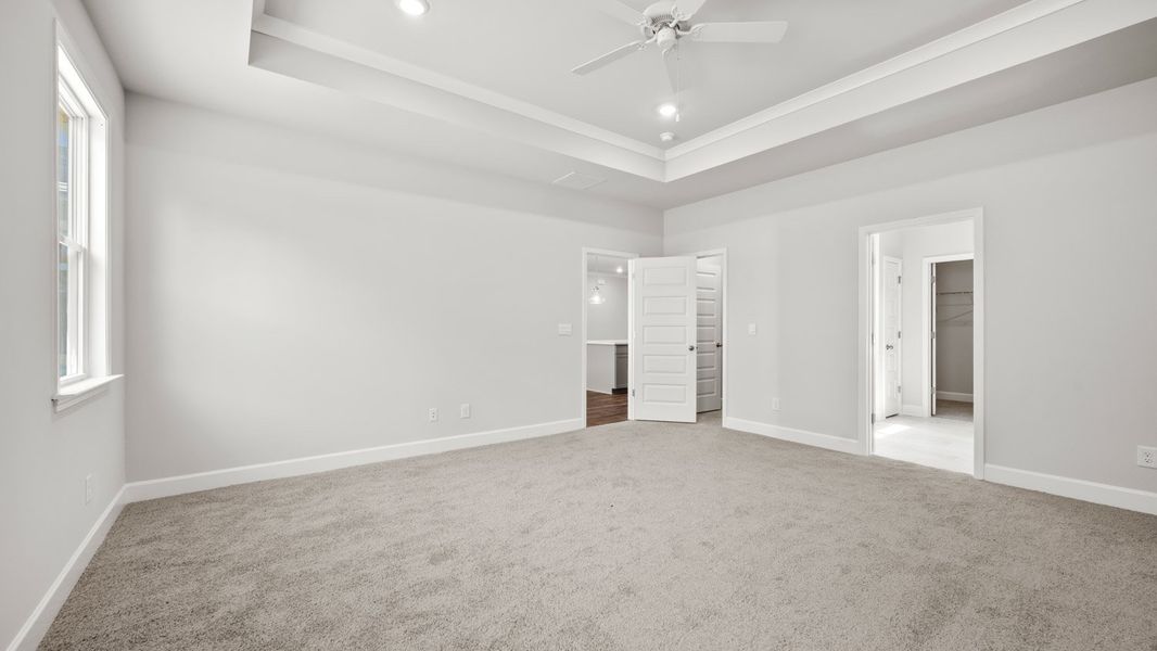 Representative unfurnished interior of a home built from the Marlene by D.R. Horton in Evergreen Crossing, Locust Grove (Image 20).