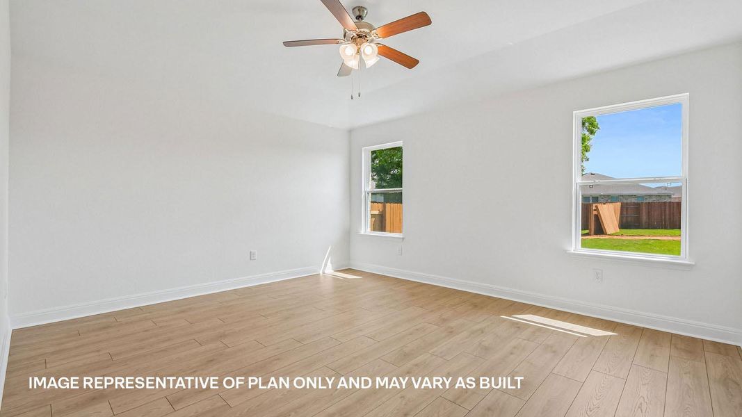 Spacious, unfurnished interior of a new home in Monarch Ranch, Manor (Image 25).
