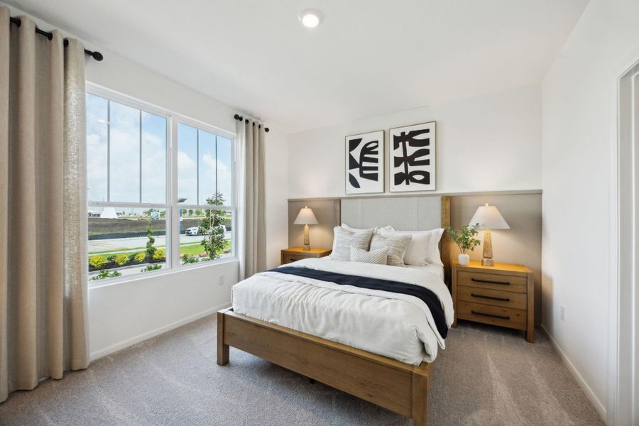 Furnished interior view inside a new home in Windcress, Cove (Image 10).