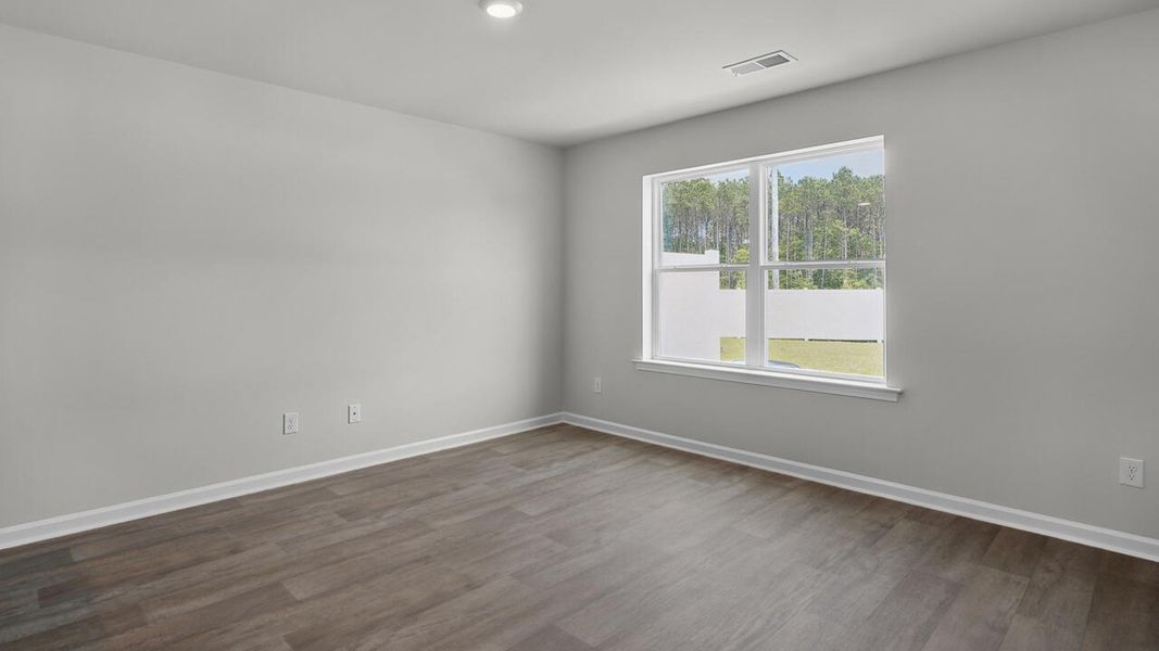 Spacious, unfurnished interior of a new home in Townes at Seabrooke, Leland (Image 16).