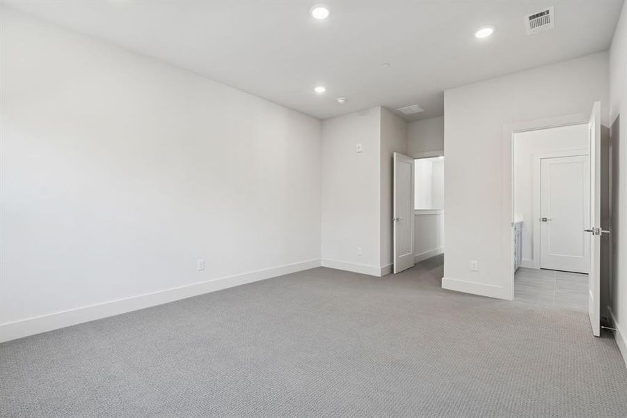 Primary bedroom.