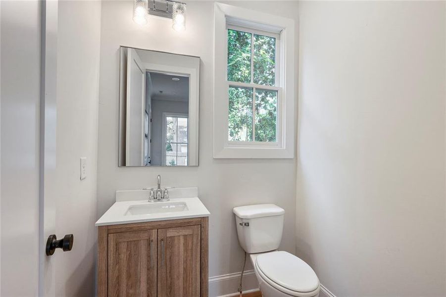 Furnished interior view inside a new home in , Atlanta (Image 15).