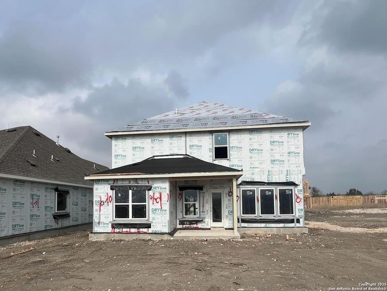 In-progress construction of a new home in Nopal Valley, San Antonio, TX (Image 16).