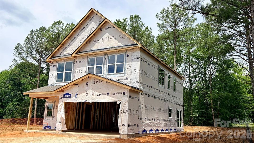 In-progress construction of a new home in , Concord, NC (Image 5).