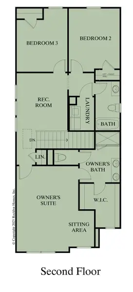 2D floor plan layout for the Redland by Rocklyn Homes in Highland Pointe, Macon, GA (Image 4). 2D floor plan layout for the Redland by Rocklyn Homes in Highland Pointe, Macon, GA (Image 4).