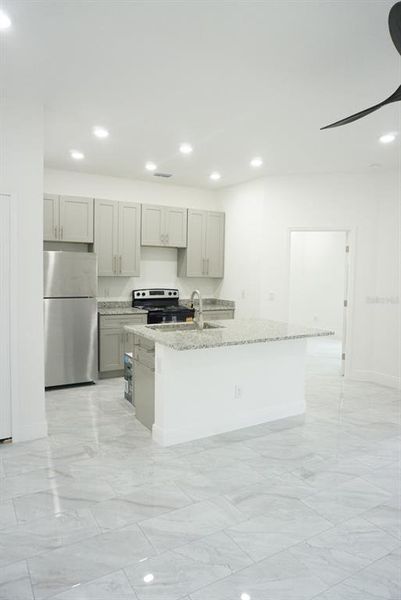 Furnished interior view inside a new home in , Eustis (Image 9).