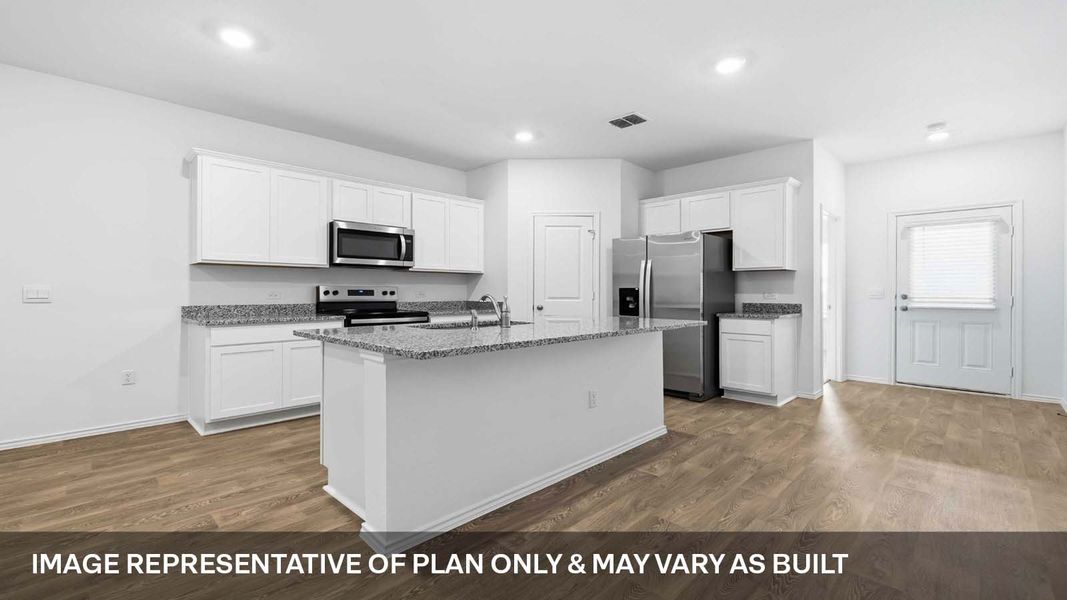 Furnished interior view inside a new home in Palomino, Manor (Image 3).