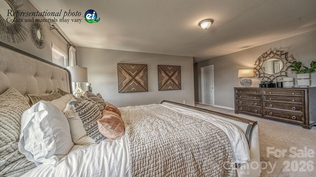 Furnished interior view inside a new home in Shannon Woods, Maiden (Image 13).