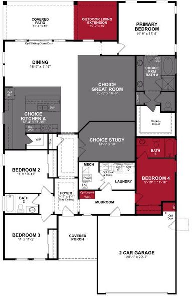 2D floor plan layout of this home in Sanctuary, Phoenix, AZ (Image 4). 2D floor plan layout of this home in Sanctuary, Phoenix, AZ (Image 4).