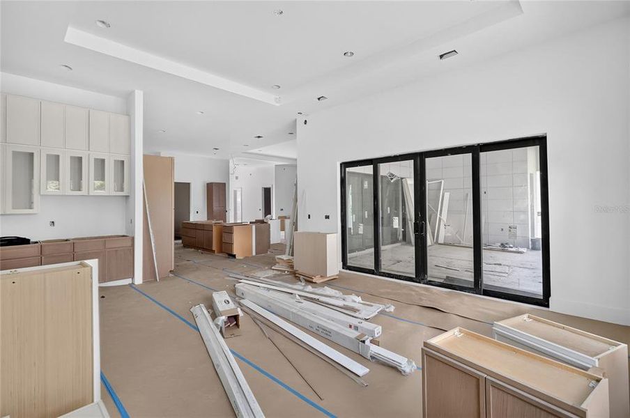 In-progress construction of a new home in , Tampa, FL (Image 27).