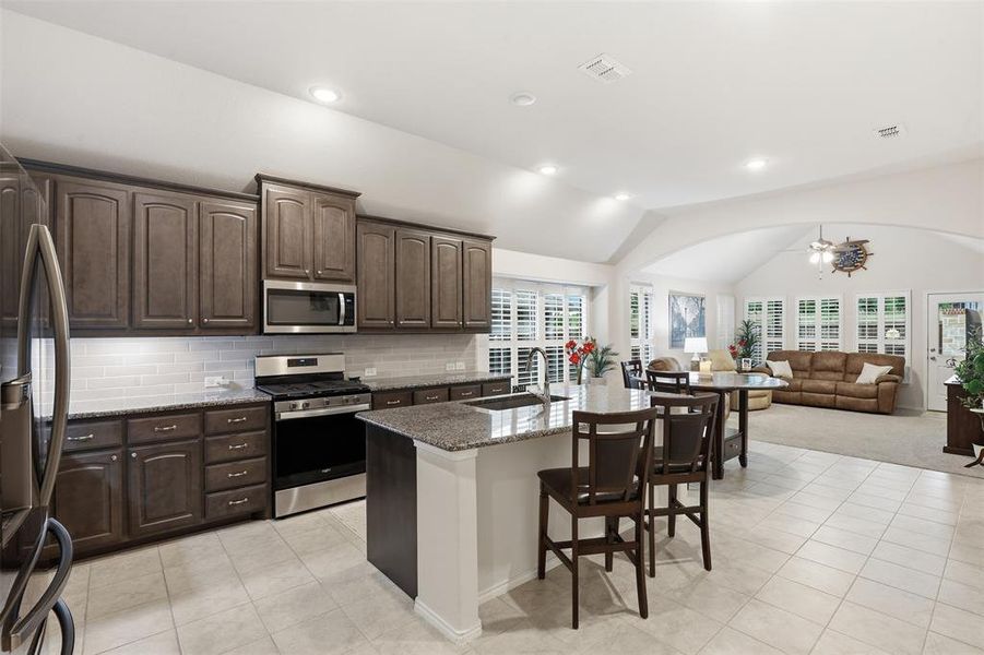 Furnished interior view inside a new home in Chisholm Hills, Cleburne (Image 13).
