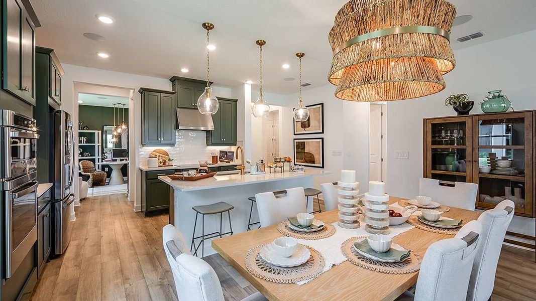 Representative furnished interior of a home built from the Grenada by Taylor Morrison in Windward Preserve, Cocoa (Image 7).