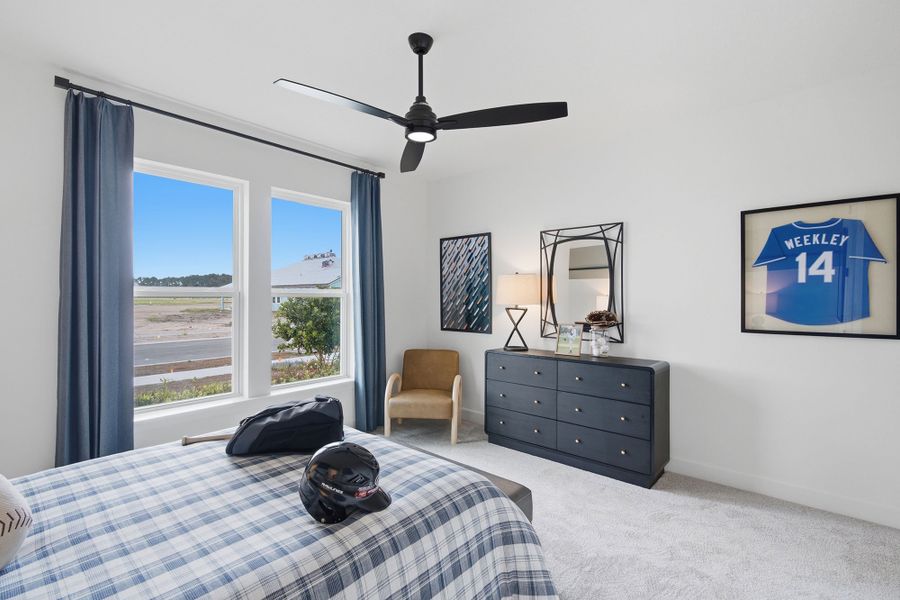 Representative furnished interior of a home built from the The Badell by David Weekley Homes in The Preserve at Laurelton – Haven Collection, Green Cove Springs (Image 4).