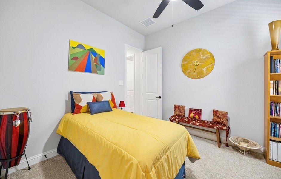 Furnished interior view inside a new home in Mavera, Conroe (Image 14).