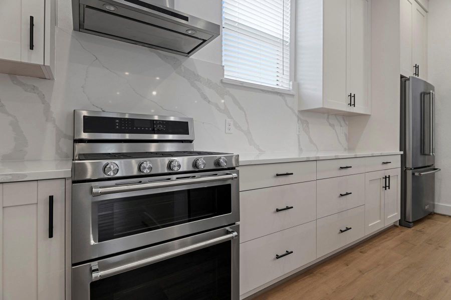Furnished interior view inside a new home in Hallimore Ranch, Rosenberg (Image 12). Furnished interior view inside a new home in Hallimore Ranch, Rosenberg (Image 12).