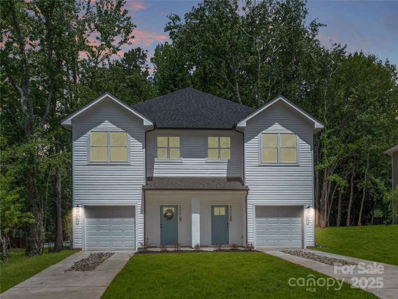 Front exterior of a new home in , Charlotte, NC, highlighting curb appeal (Image 2).
