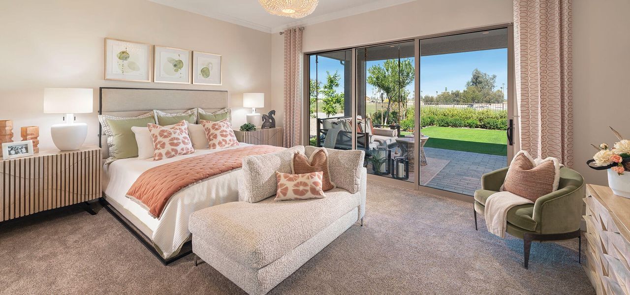 Representative furnished interior of a home built from the Avalon by Robson Resort Communities in Robson Ranch Arizona, Eloy (Image 8).