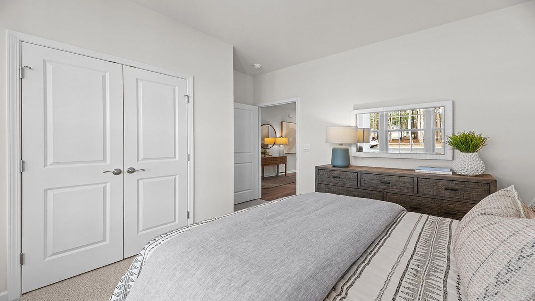 Representative furnished interior of a home built from the Clifton by D.R. Horton in Quarry Hills - Freedom, Swepsonville (Image 5).