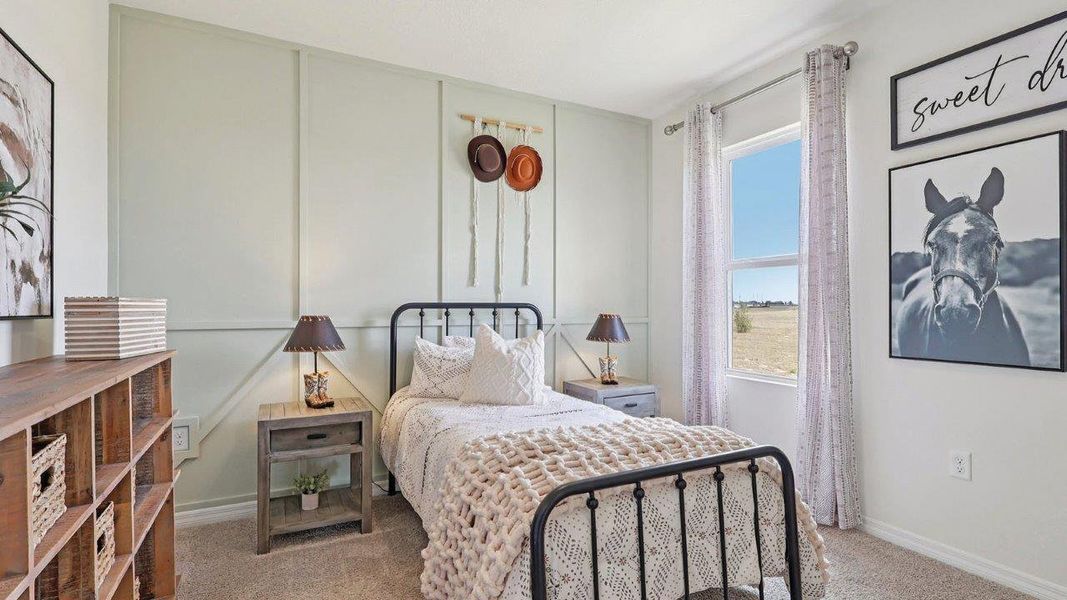 Furnished interior view inside a new home in Crosswinds, Haines City (Image 35).