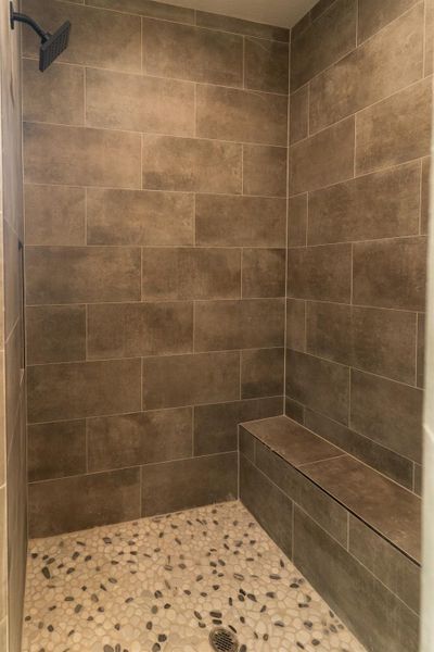 Shower in Primary Bathroom