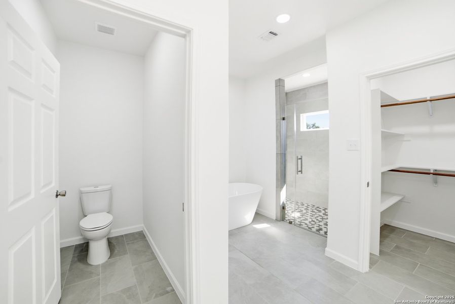 Furnished interior view inside a new home in , Lakehills (Image 6).