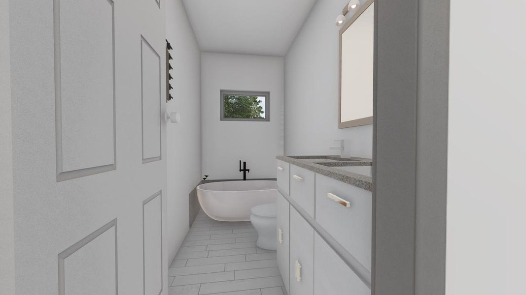 Furnished interior view inside a new home in , Fort Pierce (Image 8). Furnished interior view inside a new home in , Fort Pierce (Image 8).