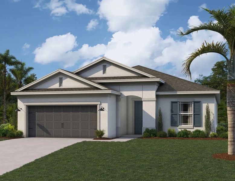 Representative exterior photo of a completed home built from the Brighton by Cardel Homes in Coasterra, Palmetto, FL (Image 4). Representative exterior photo of a completed home built from the Brighton by Cardel Homes in Coasterra, Palmetto, FL (Image 4).