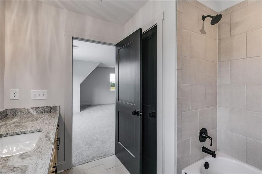 Furnished interior view inside a new home in The Meadows at Lake Circle, Buchanan (Image 8).