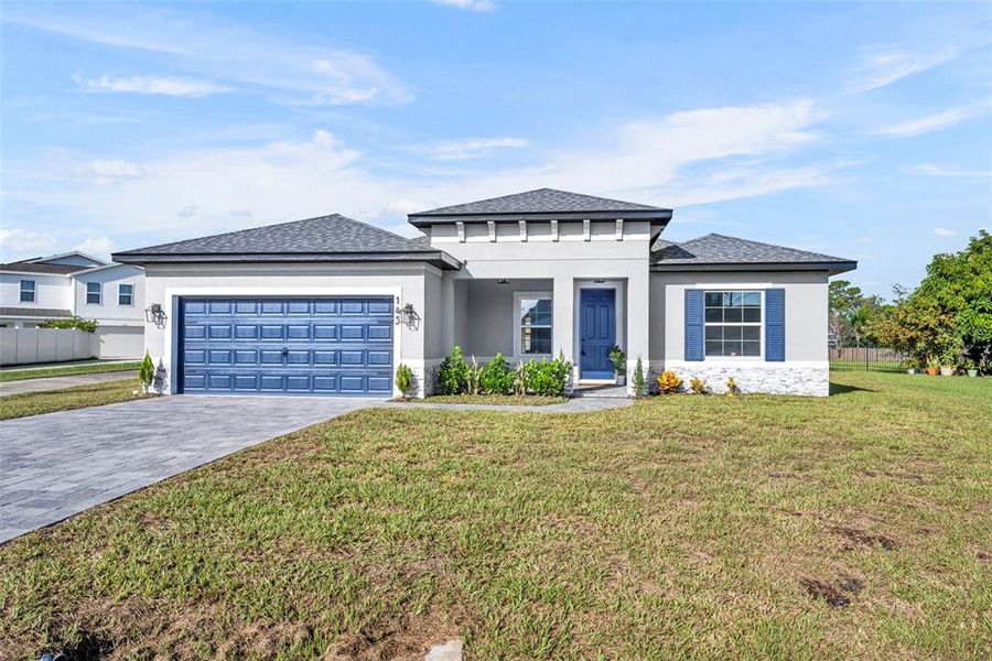 Exterior details and patio area of a home in , Poinciana (Image 3). Exterior details and patio area of a home in , Poinciana (Image 3).