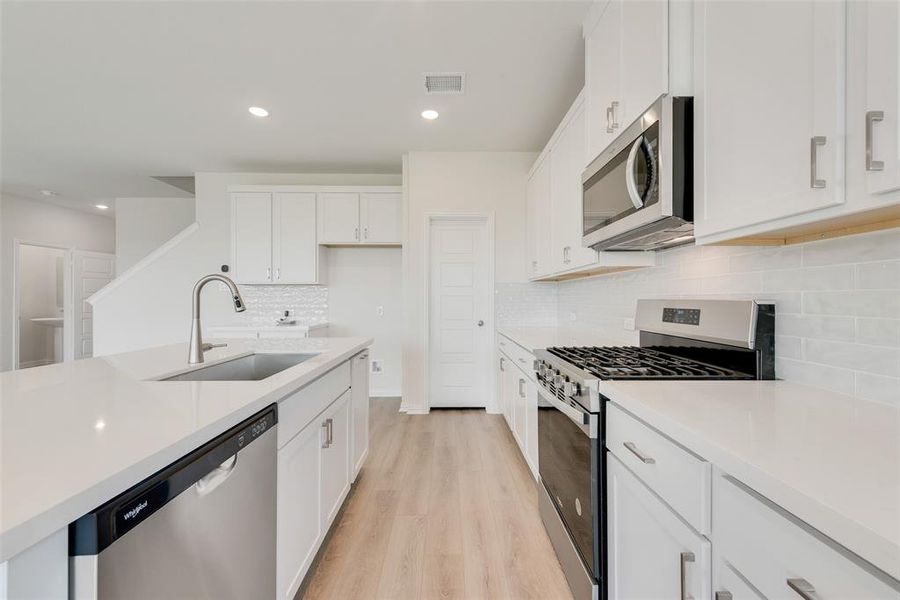 Furnished interior view inside a new home in Spiritas Ranch, Little Elm (Image 7).