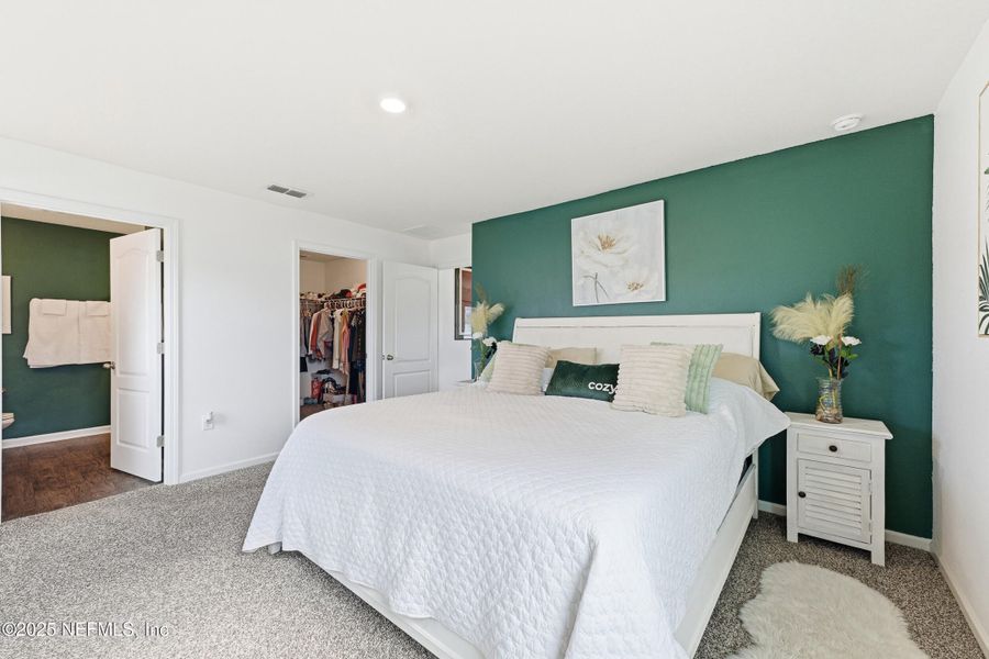 Furnished interior view inside a new home in Cross Creek Express, Green Cove Springs (Image 9). Furnished interior view inside a new home in Cross Creek Express, Green Cove Springs (Image 9).