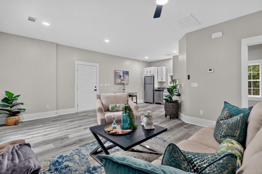 Furnished interior view inside a new home in , Kingstree (Image 7).