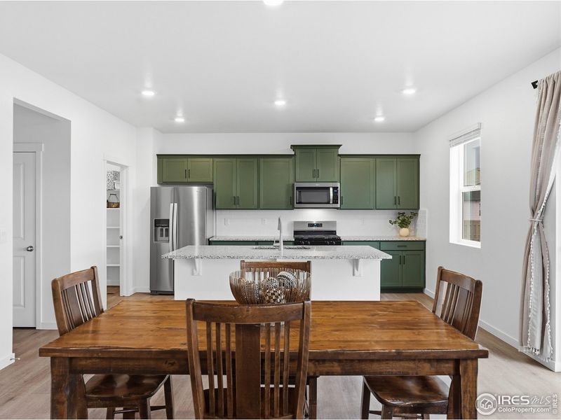 Furnished interior view inside a new home in , Severance (Image 28).