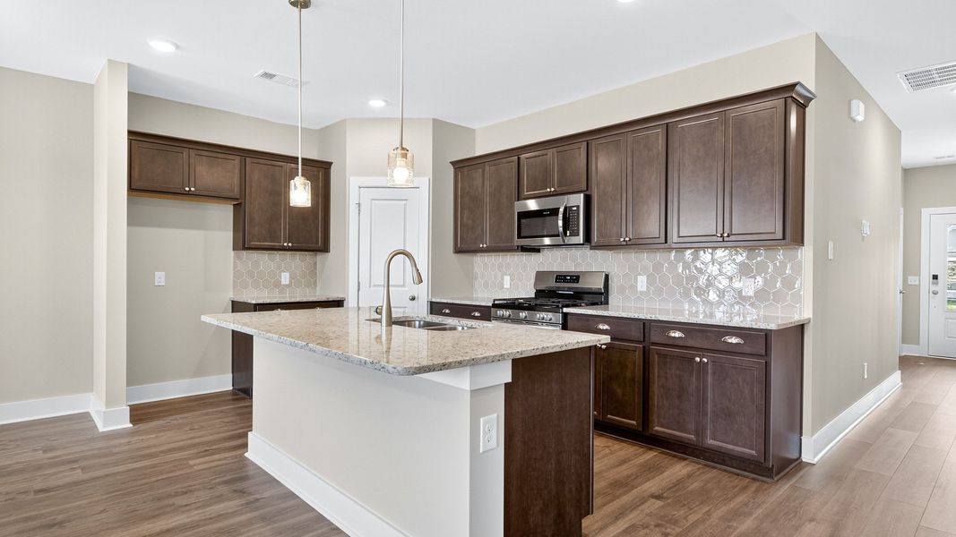 Furnished interior view inside a new home in McClure Farms, Columbia (Image 6).