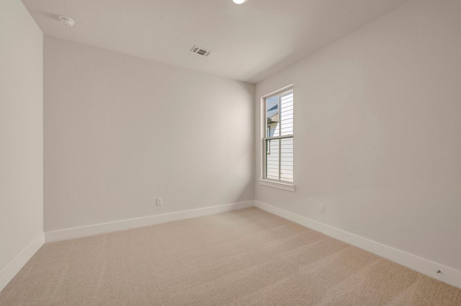 Spacious, unfurnished interior of a new home in The Meadows, Denton (Image 24). Spacious, unfurnished interior of a new home in The Meadows, Denton (Image 24).
