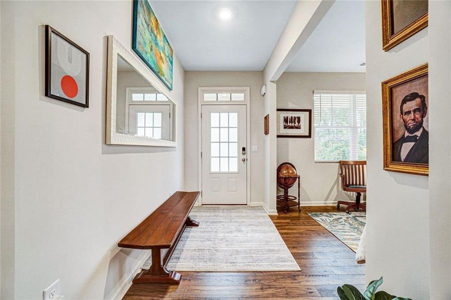 Furnished interior view inside a new home in , Dawsonville (Image 27).