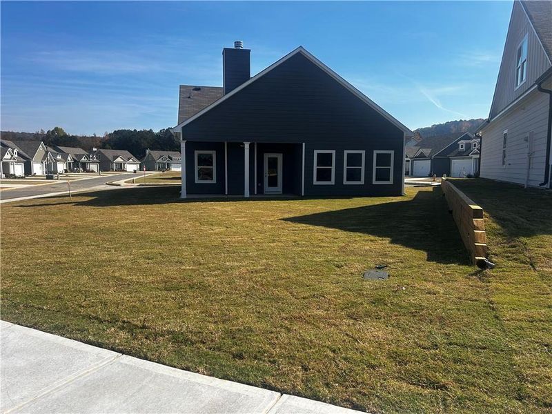 Exterior details and patio area of a home in , Cartersville (Image 3).