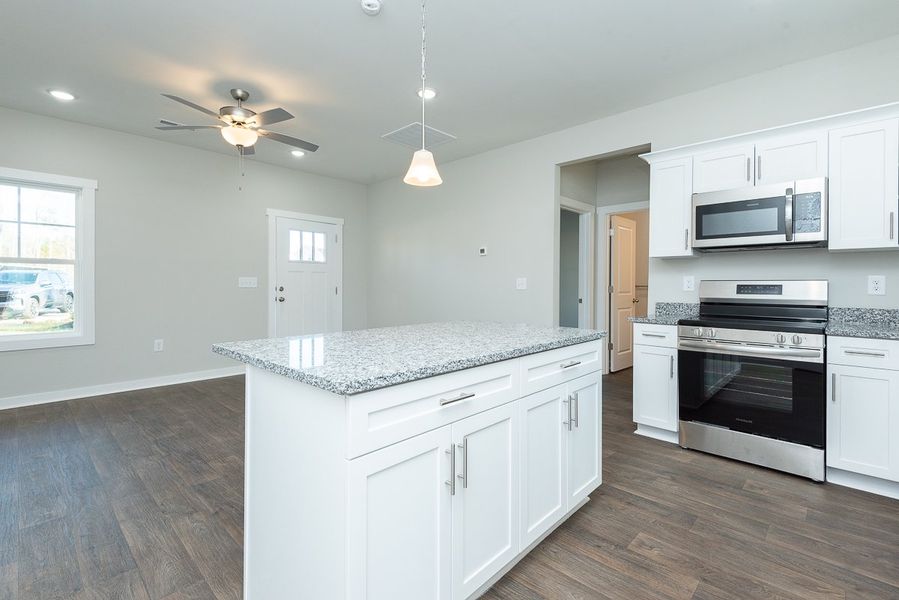Representative furnished interior of a home built from the Lincoln by Foundation Home Builders LLC in Pinnix Loop, Burlington (Image 6).