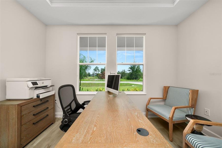 Furnished interior view inside a new home in , Sebring (Image 13).