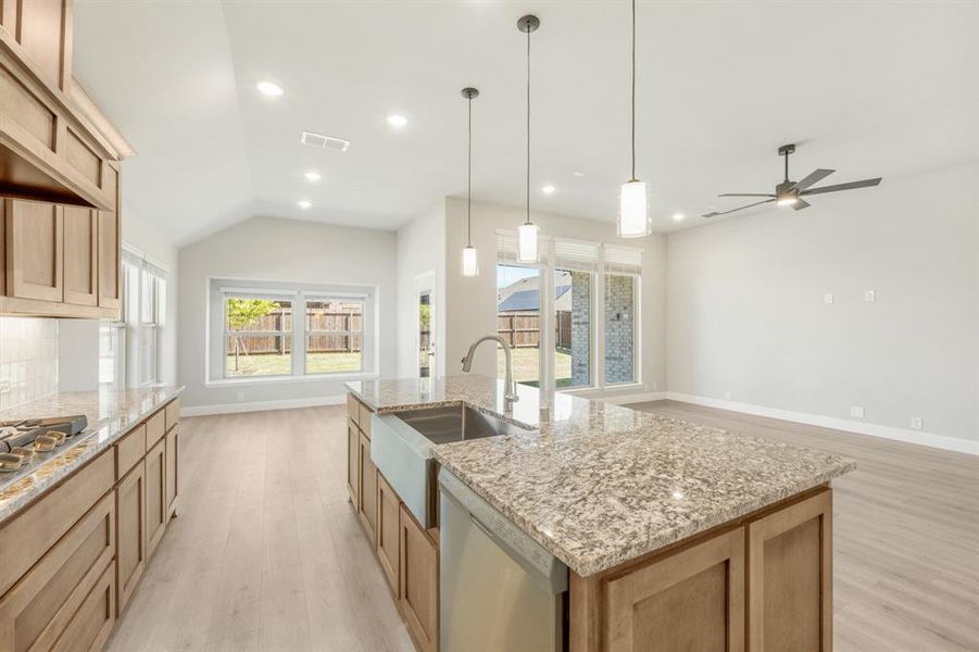 Furnished interior view inside a new home in Ridge Ranch Classic 50, Mesquite (Image 4). Furnished interior view inside a new home in Ridge Ranch Classic 50, Mesquite (Image 4).