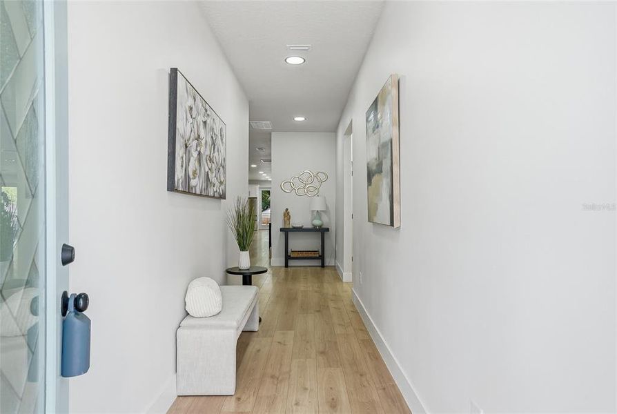 Furnished interior view inside a new home in , Tampa (Image 7).