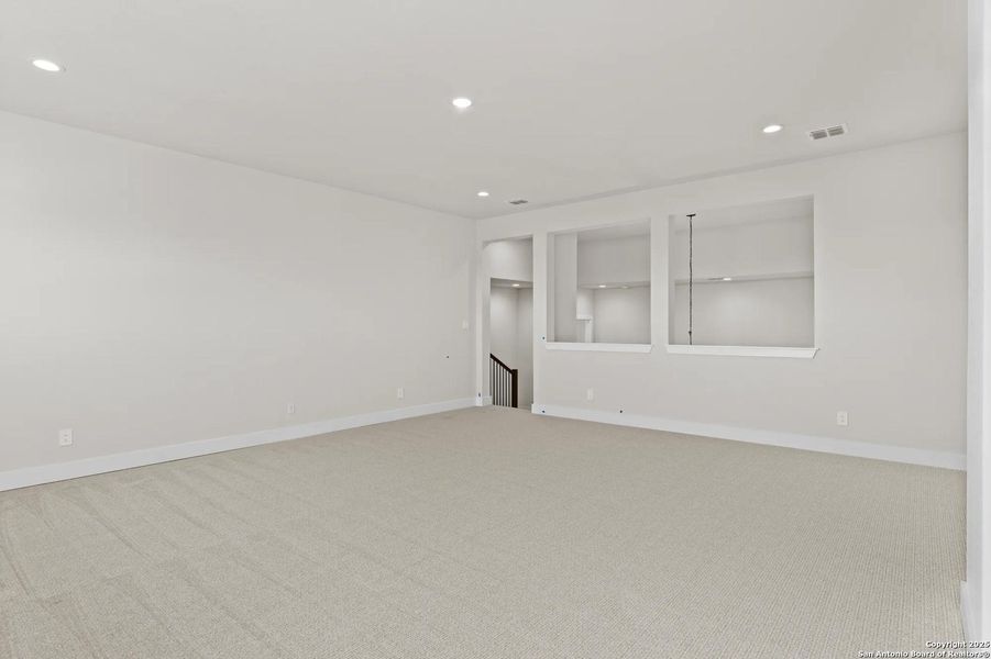 Spacious, unfurnished interior of a new home in Esperanza - 80' & 90', Boerne (Image 18). Spacious, unfurnished interior of a new home in Esperanza - 80' & 90', Boerne (Image 18).