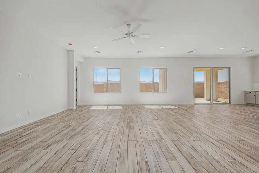 Spacious, unfurnished interior of a new home in Valencia at Granite Vista, Waddell (Image 15).