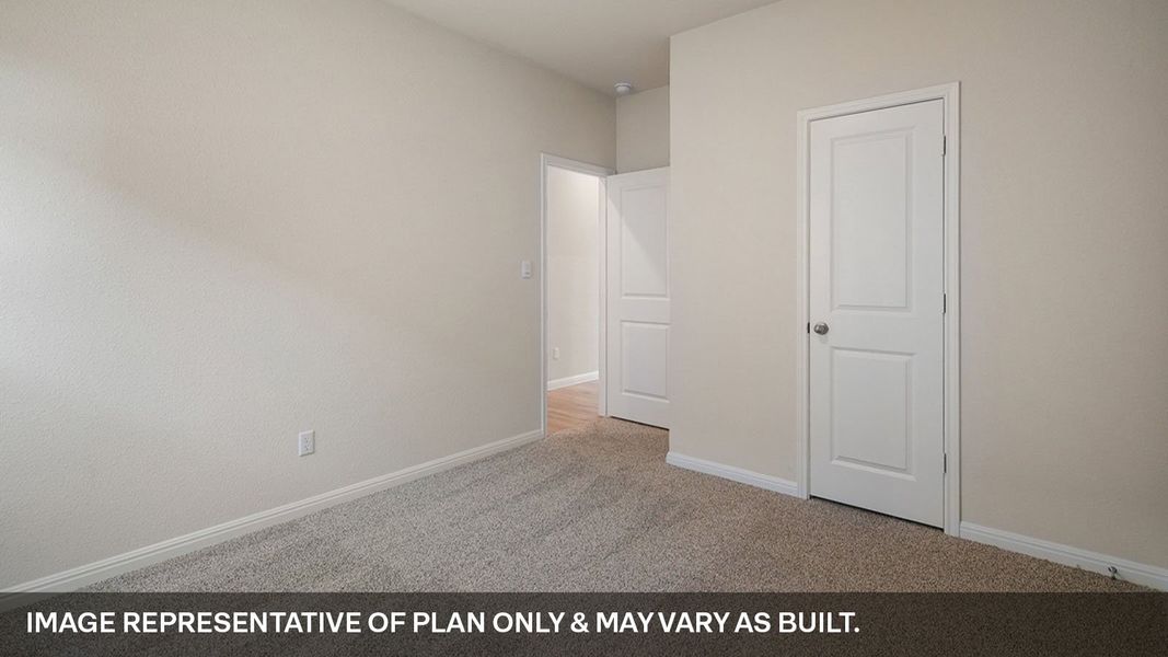Representative unfurnished interior of a home built from the The Quincy by D.R. Horton in Thunder Rock, Marble Falls (Image 22).