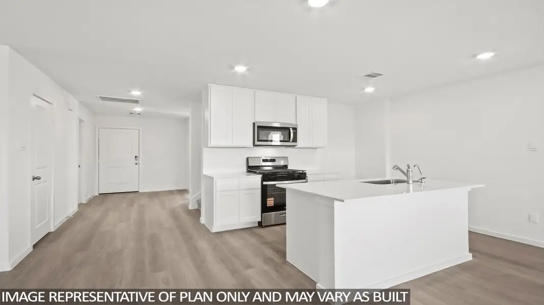 Furnished interior view inside a new home in Eastern Wells, Jarrell (Image 3).
