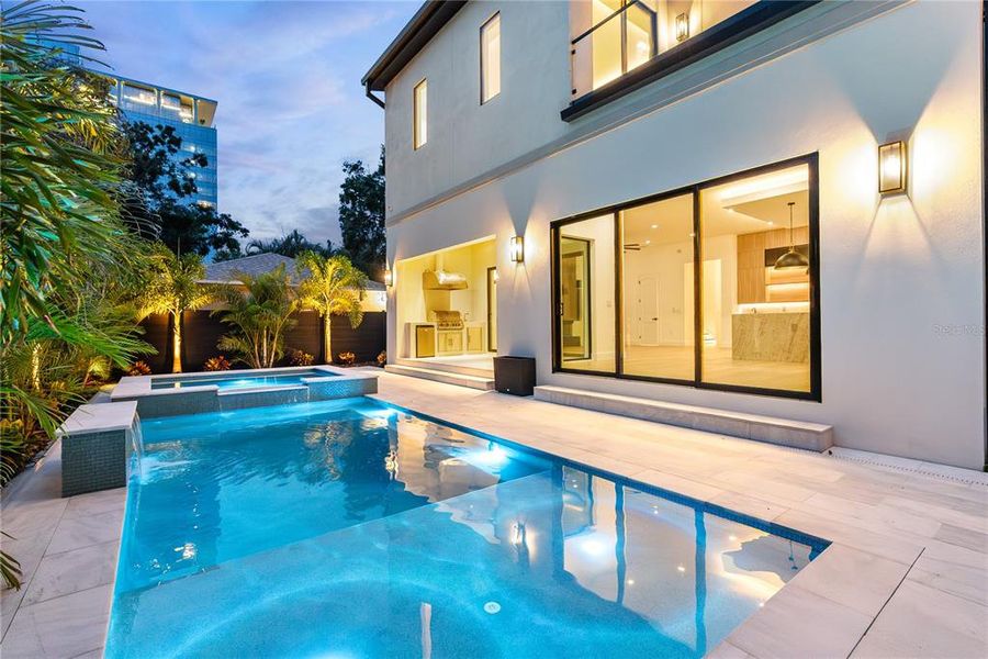 Furnished interior view inside a new home in , Tampa (Image 6). Furnished interior view inside a new home in , Tampa (Image 6).