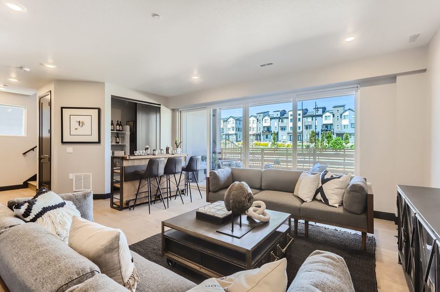 Representative furnished interior of a home built from the Energetic by Boulder Creek Brands LLC in Baseline, Broomfield (Image 8).