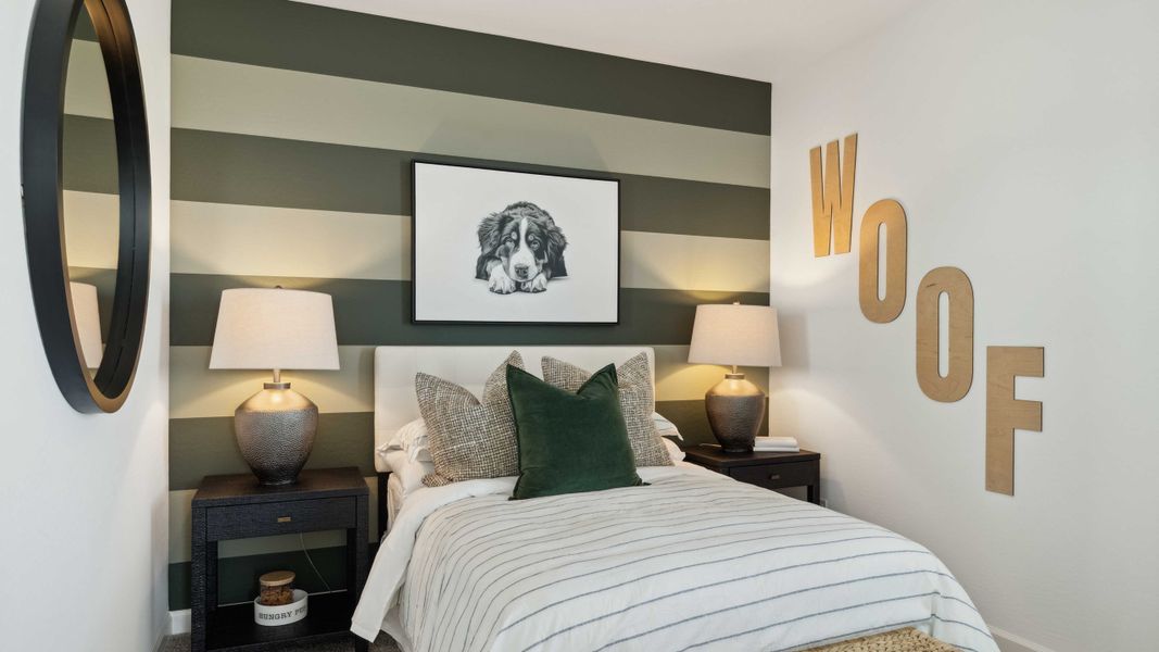 Representative furnished interior of a home built from the Ibis by D.R. Horton in Del Rio Ranch, Avondale (Image 31).