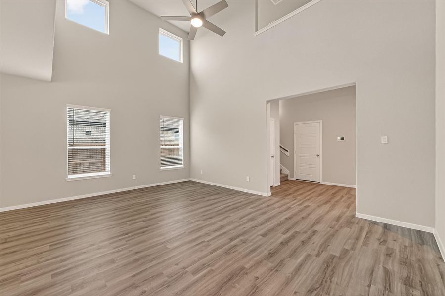 Spacious, unfurnished interior of a new home in Sunterra, Katy (Image 20).