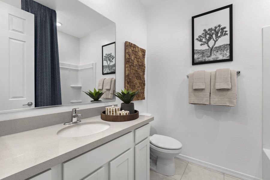 Representative furnished interior of a home built from the Cedar by Mattamy Homes in Baker Farms, Phoenix (Image 16).